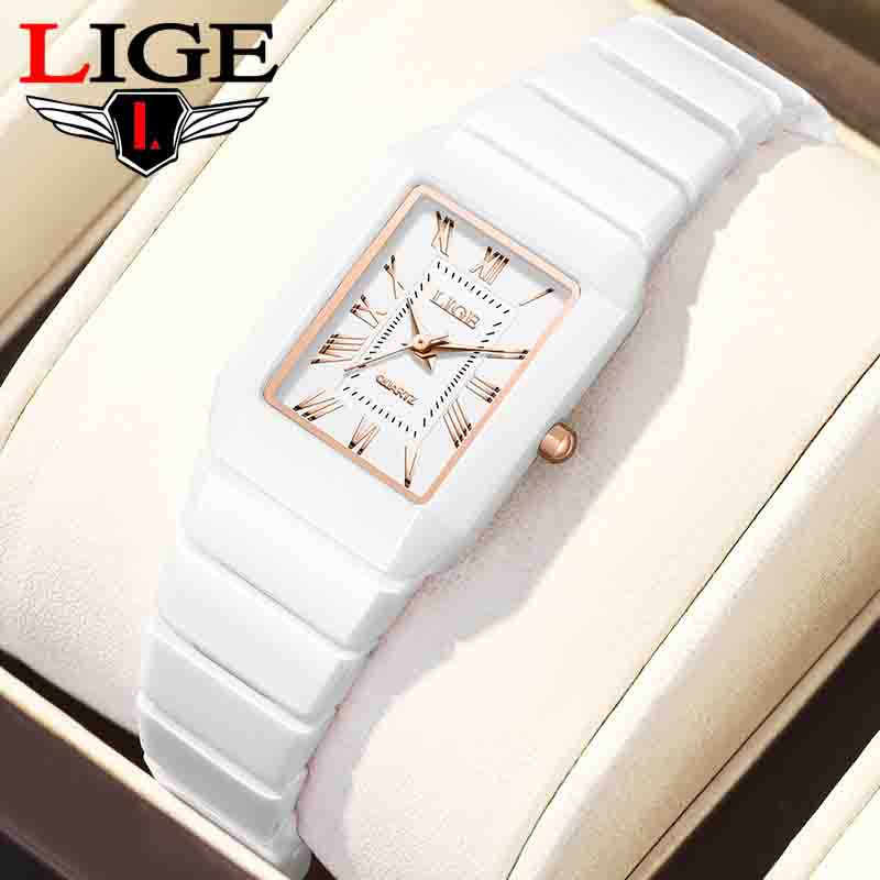 Vintage Fashion Watches - ساعة يد نسائية من ماركة LIGE،