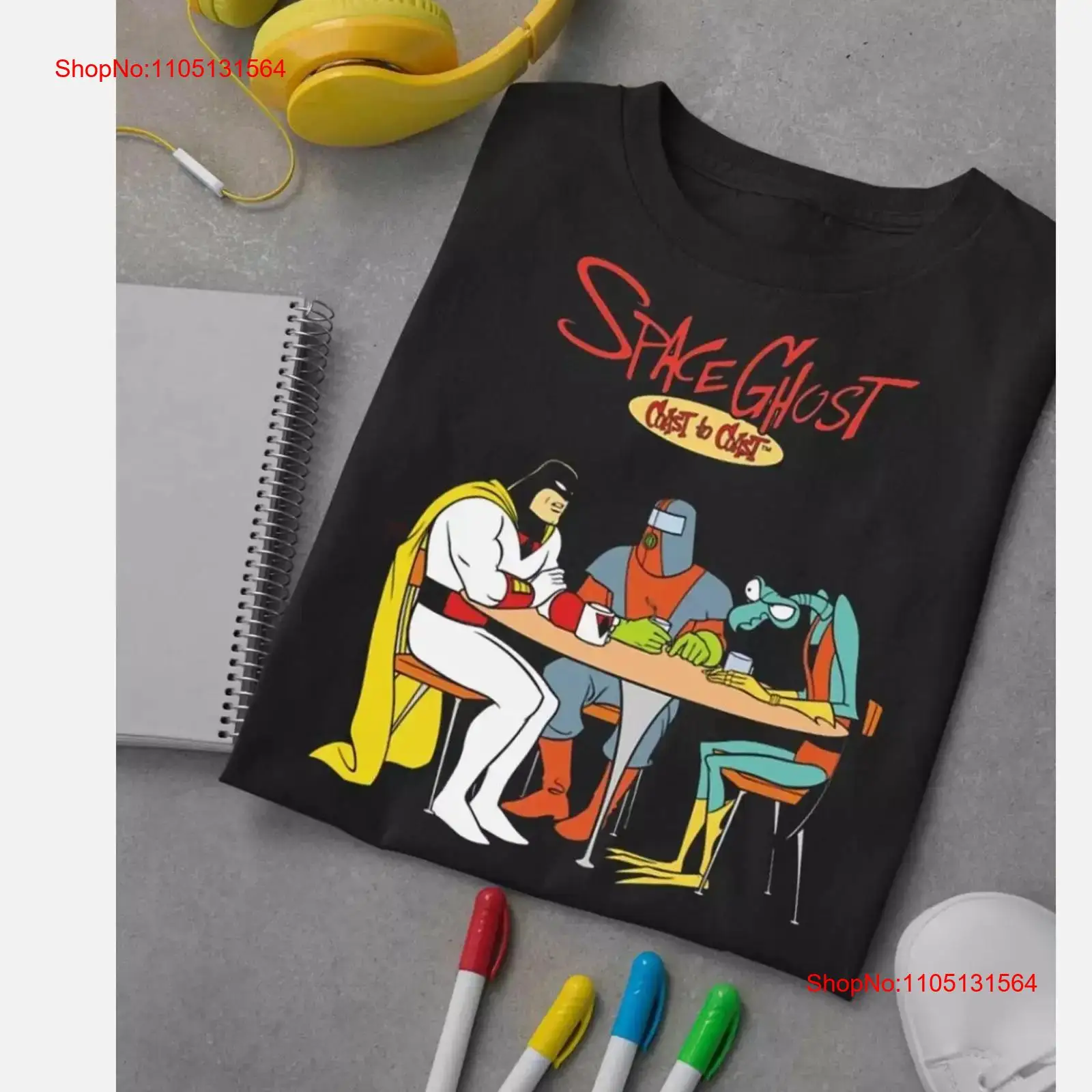 Vintage Fashion T Shirts - حار جديد الفضاء شبح الساحل إلى