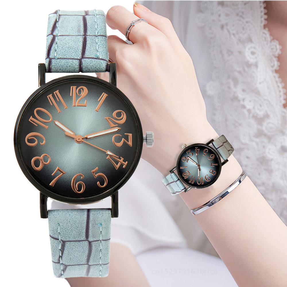 Vintage Fashion Watches - ساعة نسائية فاخرة موضة خمر السيدات