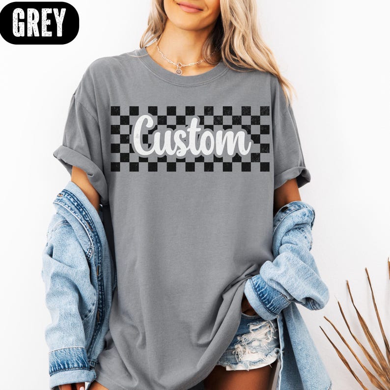 Vintage Fashion T Shirts - تي شيرت عتيق الطراز بتصميم مخصص