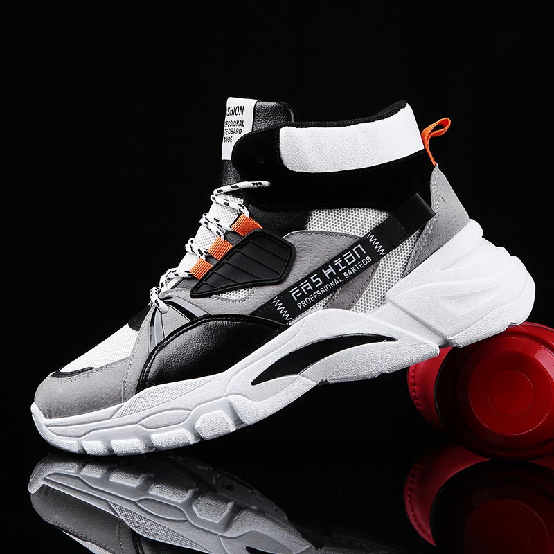 Vintage Fashion Brands Uk - Hightop الصيف الرجال الأحذية الرياضية الرجل
