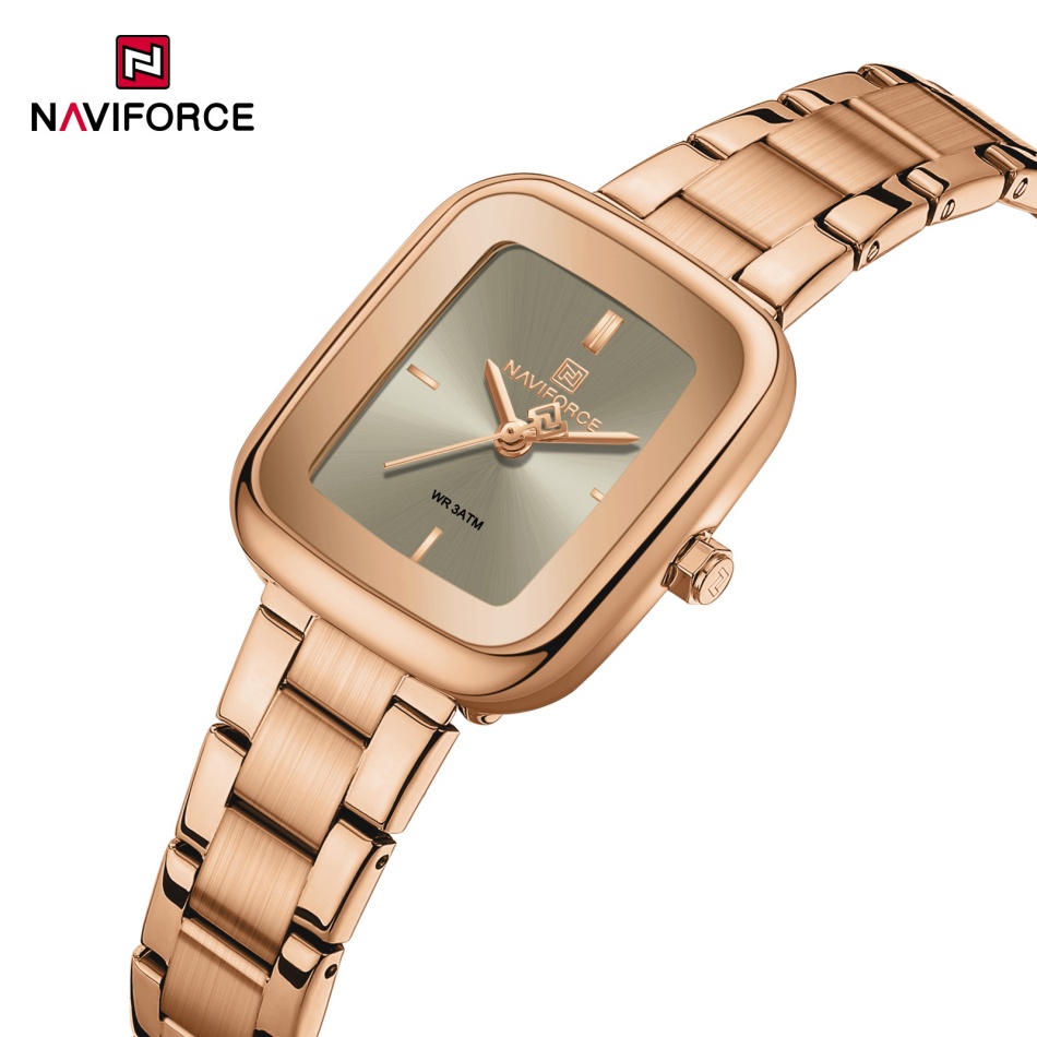 Vintage Fashion Watches - ساعة نسائية جديدة من NAVIFORCE بتصميم