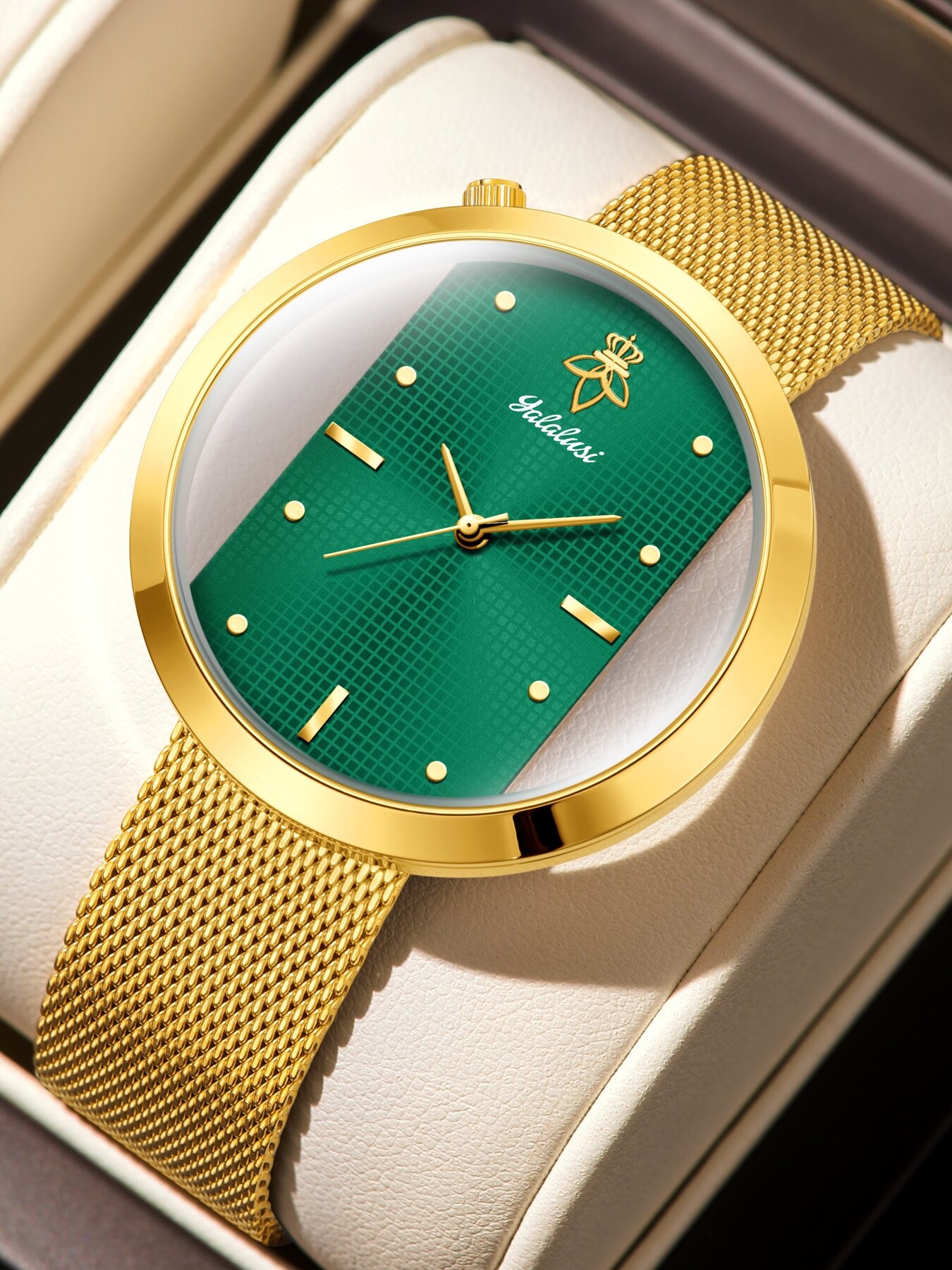 Vintage Fashion Watches - ساعة نسائية من YaLaLuSi بتصميم عتيق