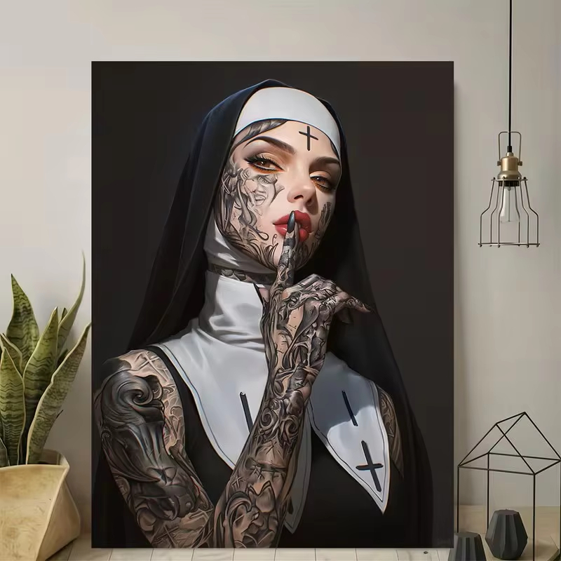 ملصق قماشي بتصميم فتاة عصرية م - مراجعة Vintage Fashion Photos وسعره