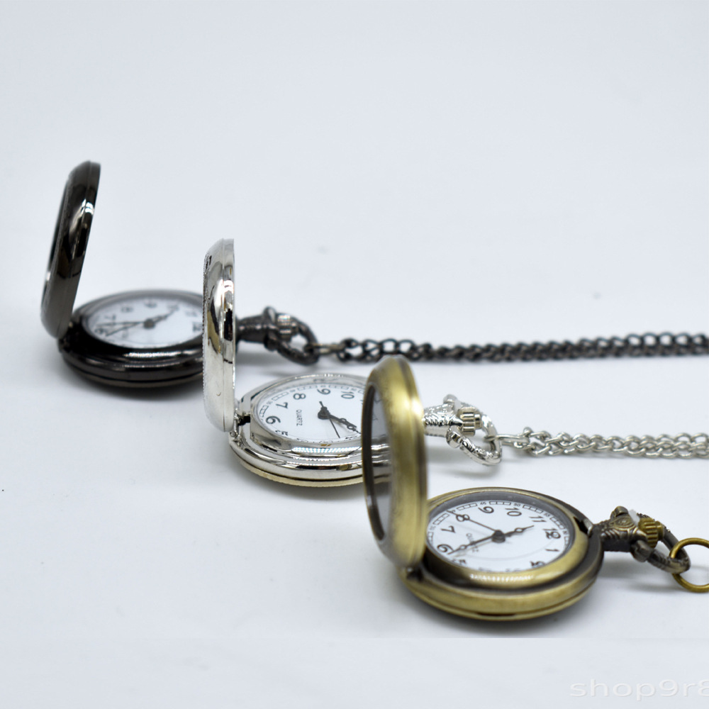 قلادة ساعة جيب معدنية عتيقة مخ - مراجعة Vintage Fashion Watches وسعره