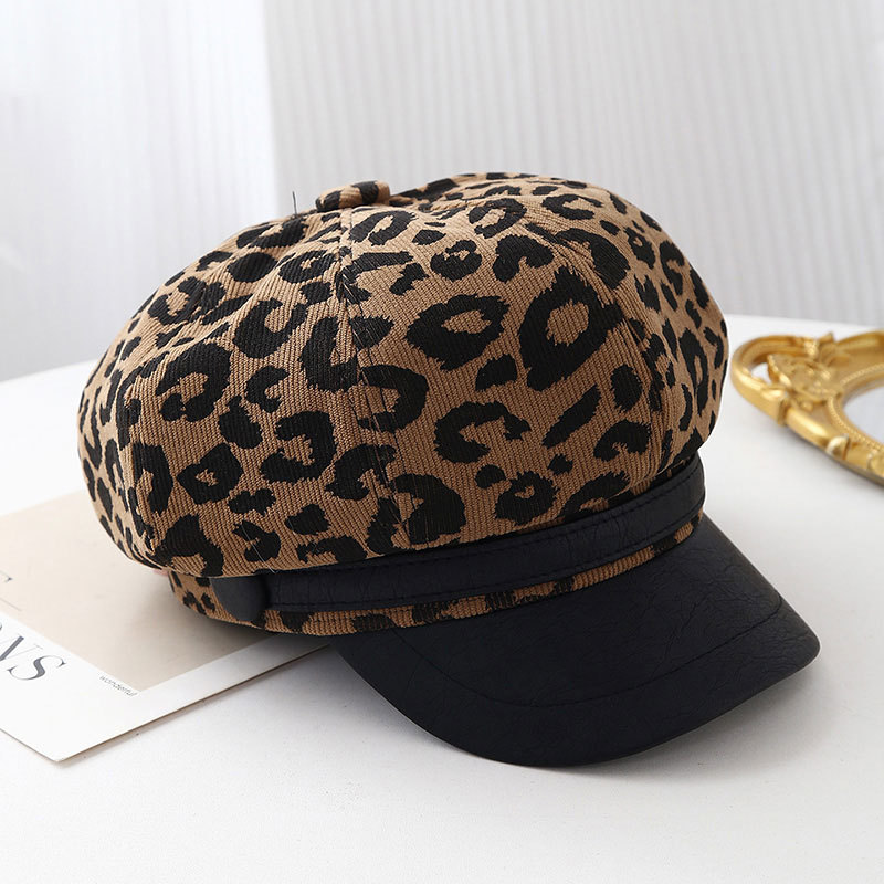 قبعة بيريه عريضة الحواف بنقشة  - مراجعة Vintage Fashion Hats وسعره
