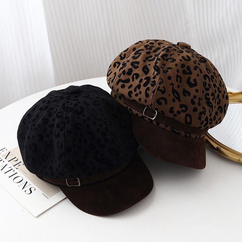 قبعة بيريه عريضة الحواف بنقشة  - مراجعة Vintage Fashion Hats وسعره