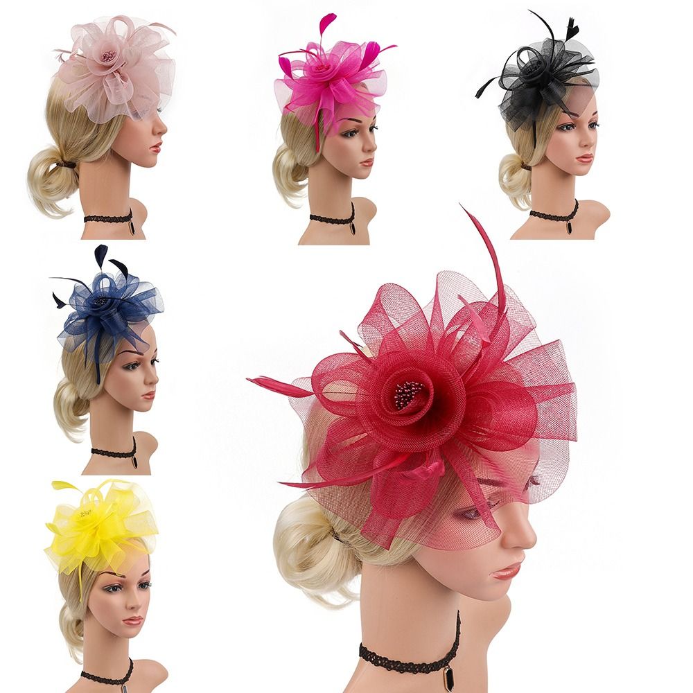 قبعات فاسكيتر بشريط ريش عتيق ل - مراجعة Vintage Fashion Hats وسعره