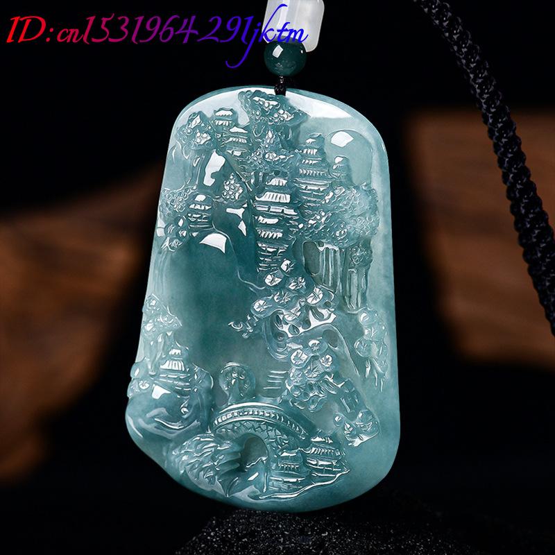 قلادة من اليشم البورمي الطبيعي - مراجعة Vintage Fashion For Women وسعره
