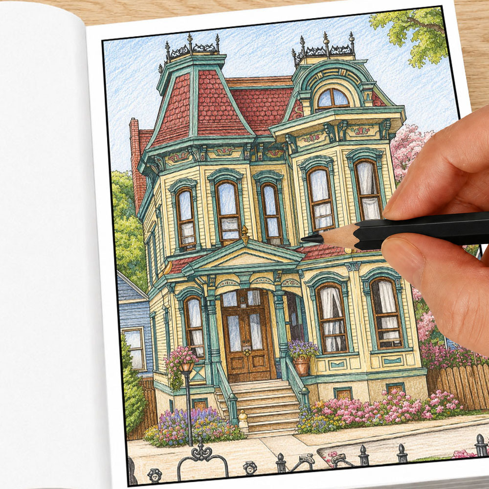 كتاب تلوين للكبار بتصميم المنا - مراجعة Vintage Fashion Coloring Book وسعره