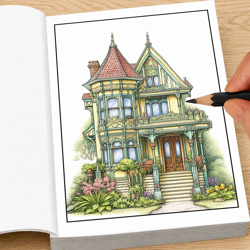 كتاب تلوين للكبار بتصميم المنا - مراجعة Vintage Fashion Coloring Book وسعره