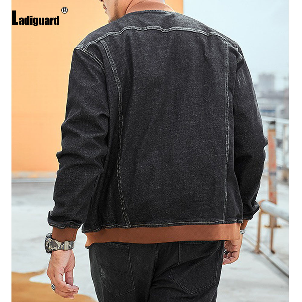 Ladyllye-ياقة رجالية ، جاكيت D - مراجعة Patchwork Jean Jacket وسعره