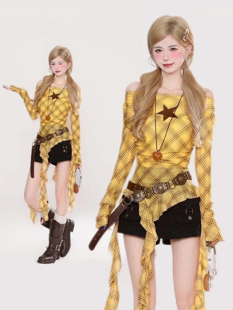 تي شيرت نسائي بتصميم Y2K كاروه - مراجعة Vintage Fashion For Women وسعره