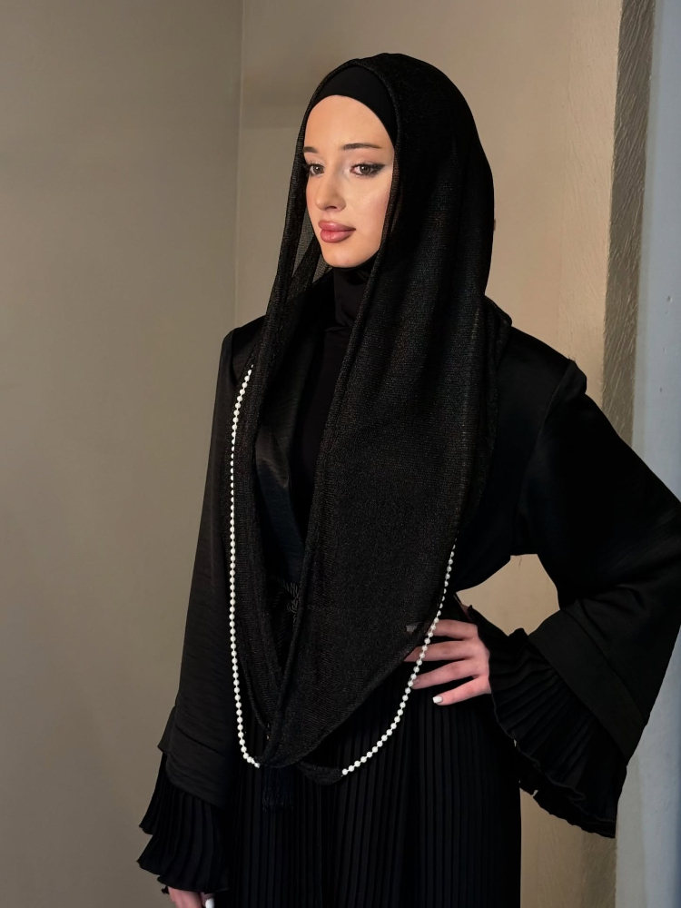 حجاب دبي الجديد بحبل لؤلؤي، وش - مراجعة Vintage Fashion Hats وسعره