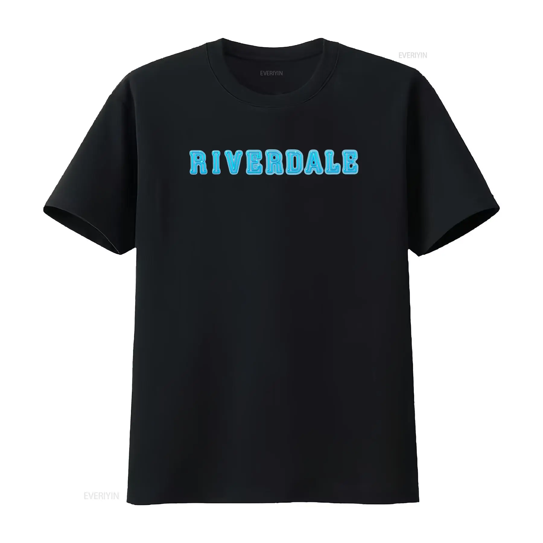 تي شيرت للبالغين بشعار Riverda - مراجعة Vintage Fashion Logos وسعره