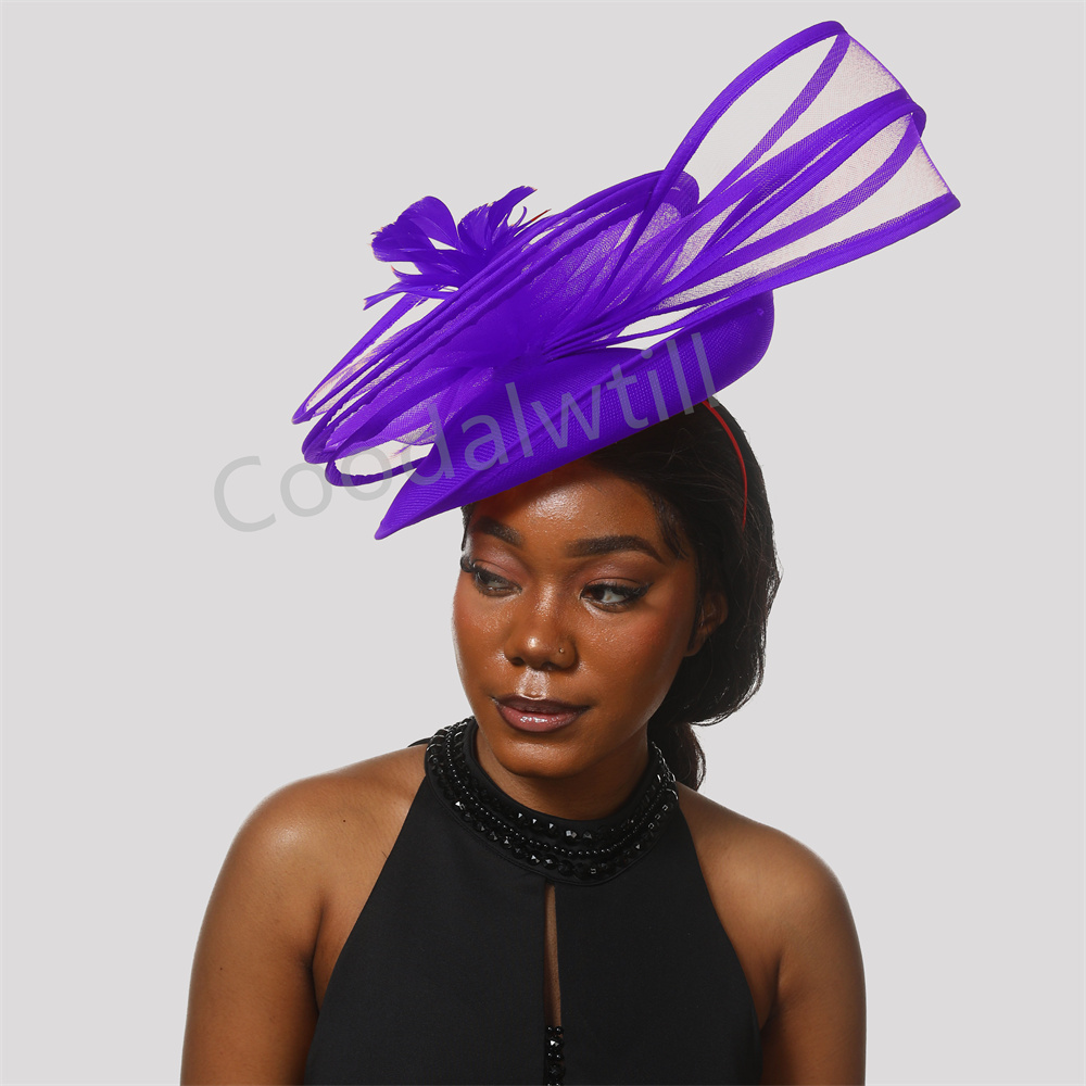 قبعة ديربي ريشة للنساء ، فاسين - مراجعة Vintage Fashion Hats وسعره
