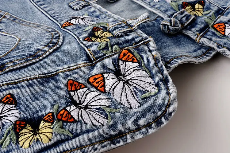 جاكيت دينيم نسائي مطرز لربيع 2 - مراجعة Patchwork Jean Jacket وسعره
