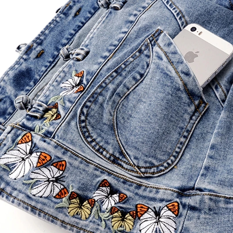 جاكيت دينيم نسائي مطرز لربيع 2 - مراجعة Patchwork Jean Jacket وسعره