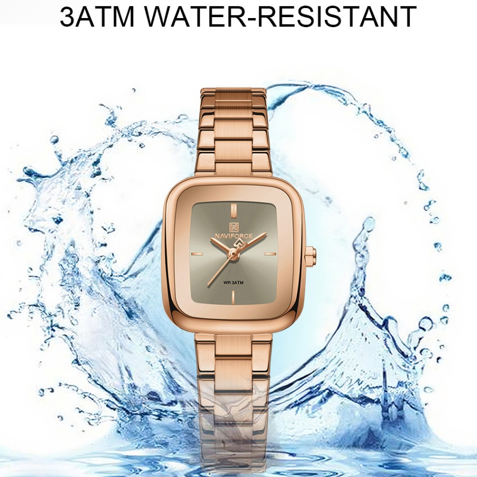 ساعة نسائية جديدة من NAVIFORCE - مراجعة Vintage Fashion Watches وسعره
