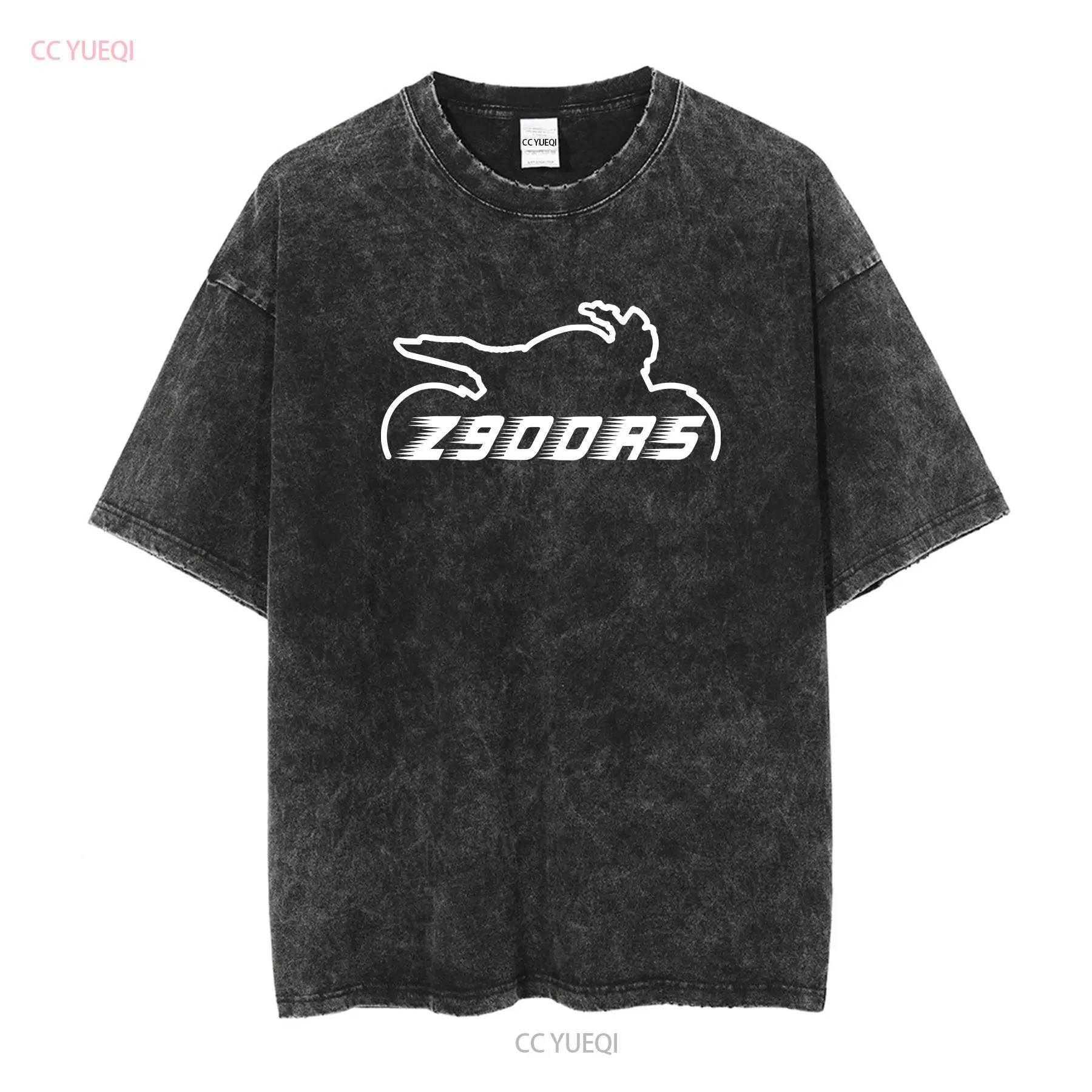 Z900RS سرعة شعار تي شيرت طويل  - مراجعة Vintage Fashion Logos وسعره