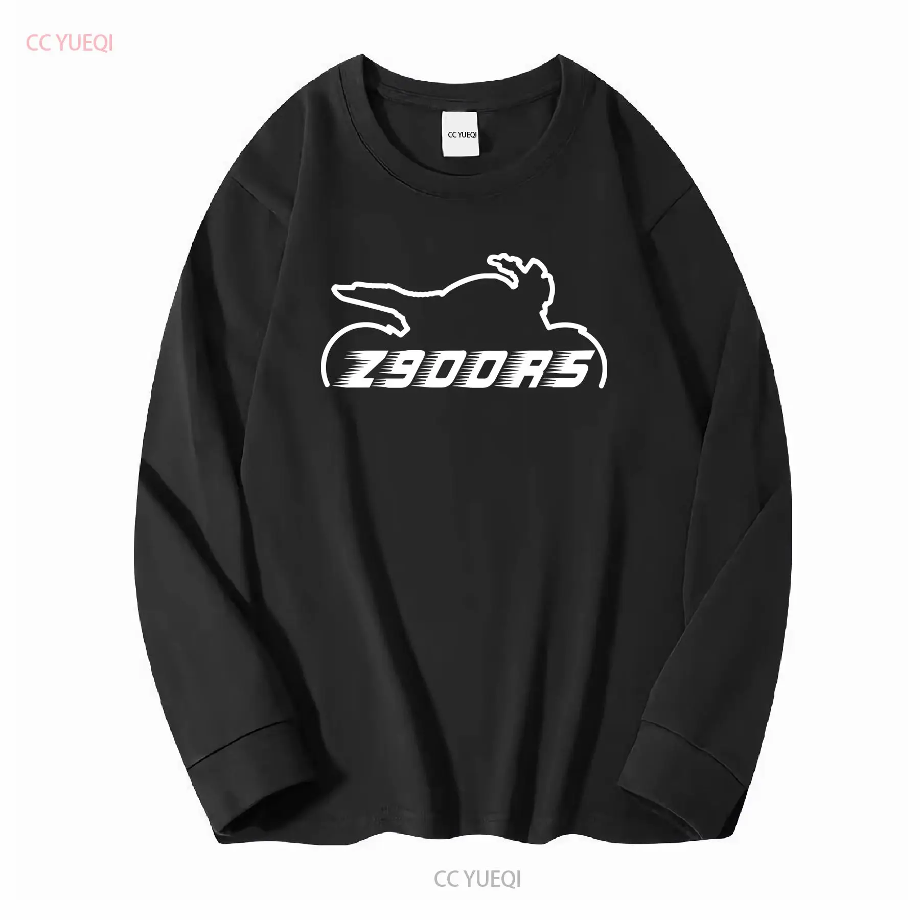 Z900RS سرعة شعار تي شيرت طويل  - مراجعة Vintage Fashion Logos وسعره